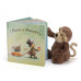 Jellycat I Know A Monkey Book 23cm