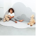 Quut Toys Head In The Clouds Playmat (Large 175 x 145cm) - Pearl Grey