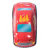 Moulin Roty Les Jouets Metal Red Friction Car 8.5x4.5x4cm